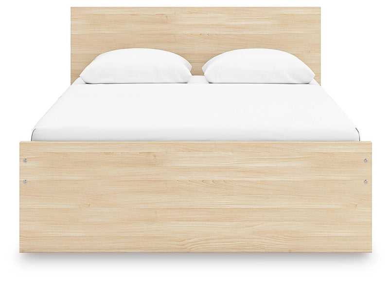 Onita Full Panel Platform Bed with 2 Side Storage