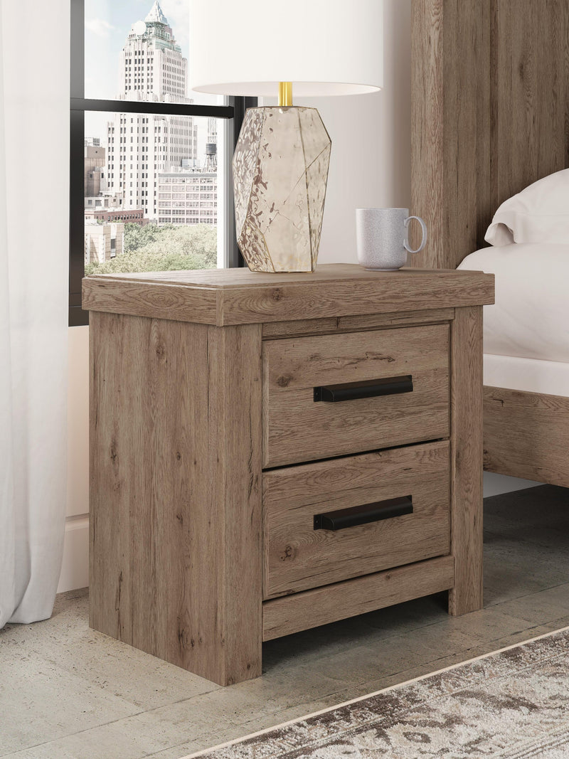 Oliandon Two Drawer Night Stand